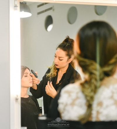 Maquillaje y peinado de novia por Paloma Barba