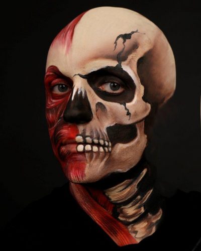 Maquillaje calavera - Stick Art Studio