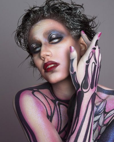 curso de maquillaje profesional barcelona Body paint